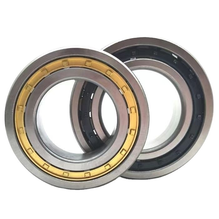 NJ NU N310EM 311 312 313 314 Rolamentos de alta carga Caixa de latão Rolamentos cilíndricos de linha única