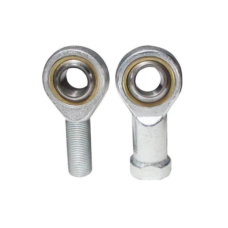 M16*2 de aço inoxidável cromado borracha polida fio masculino fio esquerdo fio direito vara de pesqueira final da articulação de rolamento POS16 SA16T/K SA16
