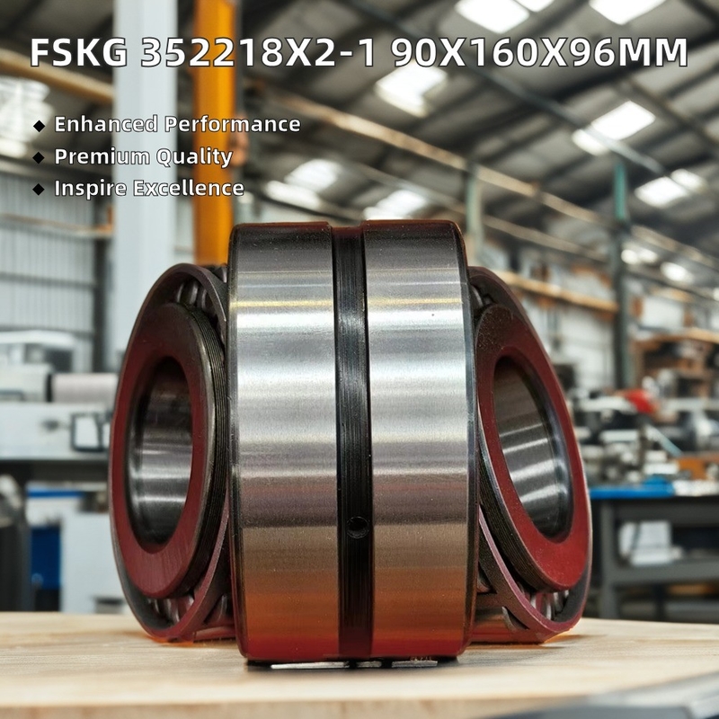 Rolamentos de rolos cônicos de fila dupla FSKG 352218X2-1 para máquinas agrícolas automóveis 90*160*96 mm